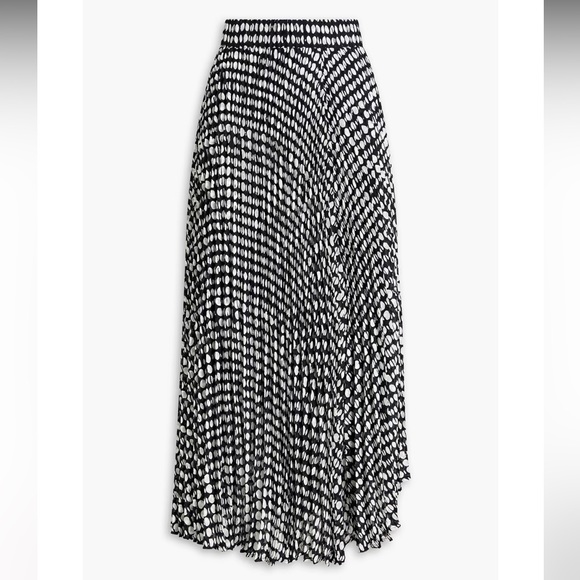 ba&sh Dresses & Skirts - BA&SH Bessie polka-dot fil coupé georgette midi skirt